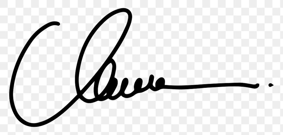Signature actuelle